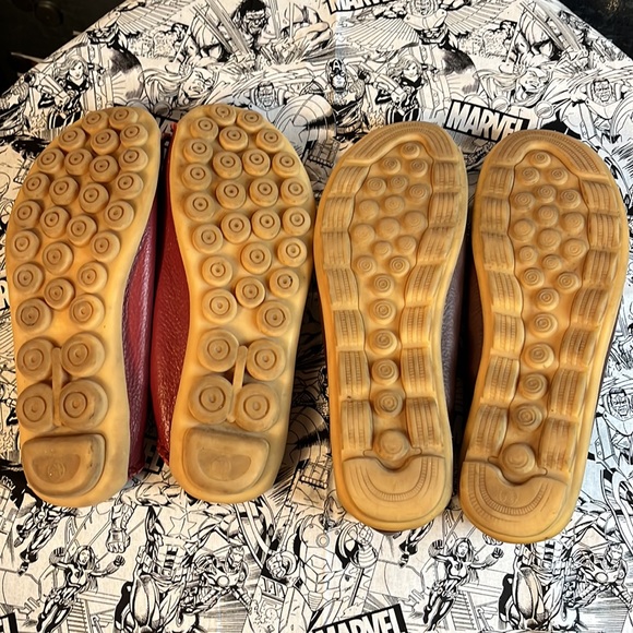 2 pair of leather shoes size small 39 - Picture 3 of 7